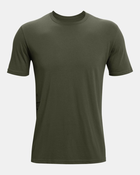 Men's UA Utility Graphic Short Sleeve, Green, pdpMainDesktop image number 4